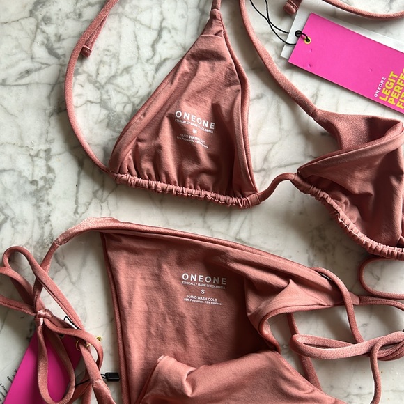 Oneone arial top & bottom - dusty rose - Picture 2 of 4